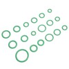 225pcs Car Air Conditioner Seal Ring Kit 18‑Compartment AC O