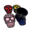 Set de Portavasos Día de Muertos en Forma de Calavera