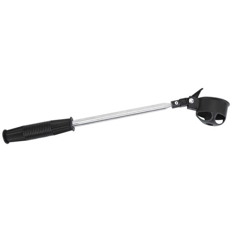 Retractable Stainless Steel Shaft Scoop Telescopic Golf Ball Retriever Pick