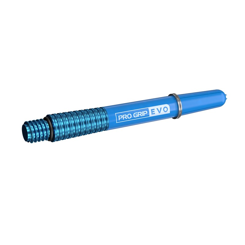 Target Darts Blue Pro Grip Evo Aluminium Dart Shafts Interim