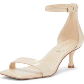 Vince Camuto Women's Vinkely Heeled Sandal, Nu Cafe, 10