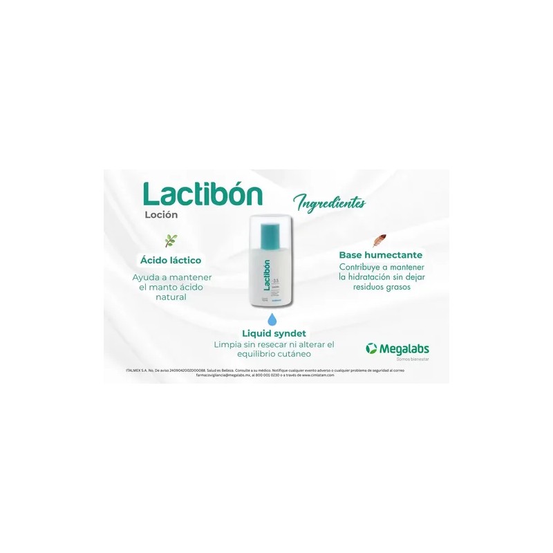 Lactibon Loción Limpiadora Restauradora 120ml