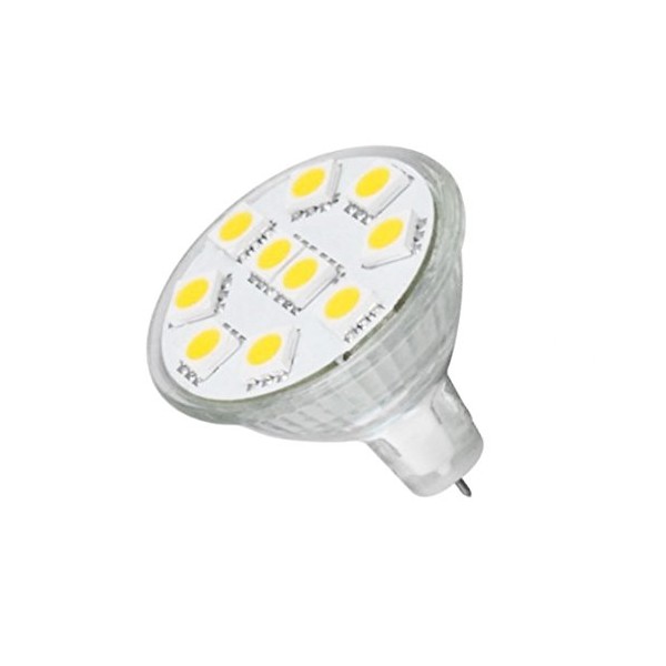 Anyray® MR11 LED Light Bulb GU4 Base 165lm Flood Beam lamp (Cool White)