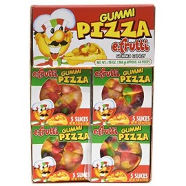 E.Frutti Gummi Pizza by E-Fruitti 48 Count (Net Wt. 26oz)