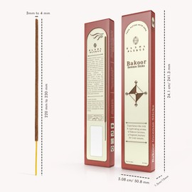 Incense Sticks, Rose Arabic Incense, Pack of 100 Stick, Hand Rolled Aromatic Masala Made with Natural Ingredients, 45-60 Minute Burn Time, Best for Home Fragrance, Meditation, Yoga, Spiritual Healing