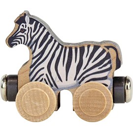NameTrain - Zoe Zebra - Made in USA