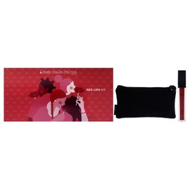 Diego Dalla Palma Red Lips Kit 3 Pc 0.3oz Push Up Gloss - 51, 0.04oz Makeupstudio Stay On Me Lip Liner - 46 Pouch