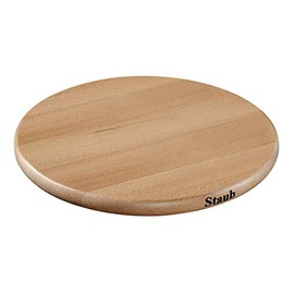 STAUB Accessories Magnetic Trivet, Wood, wood, 23 x 23 x 2 cm