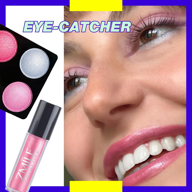 Zmile Cosmetics Make-Up Case Eye-Catcher Pink Make-Up Set Cosmetics