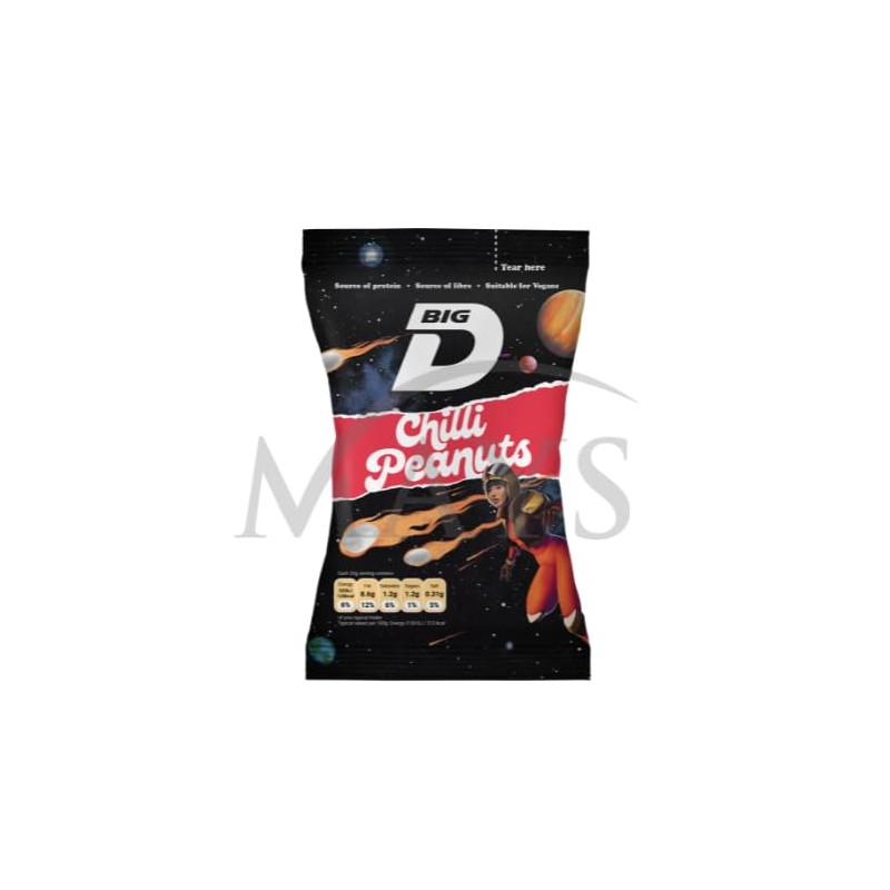 Big D Birds-eye Chilli Flavoured Nuts Peanuts on The AMaysing