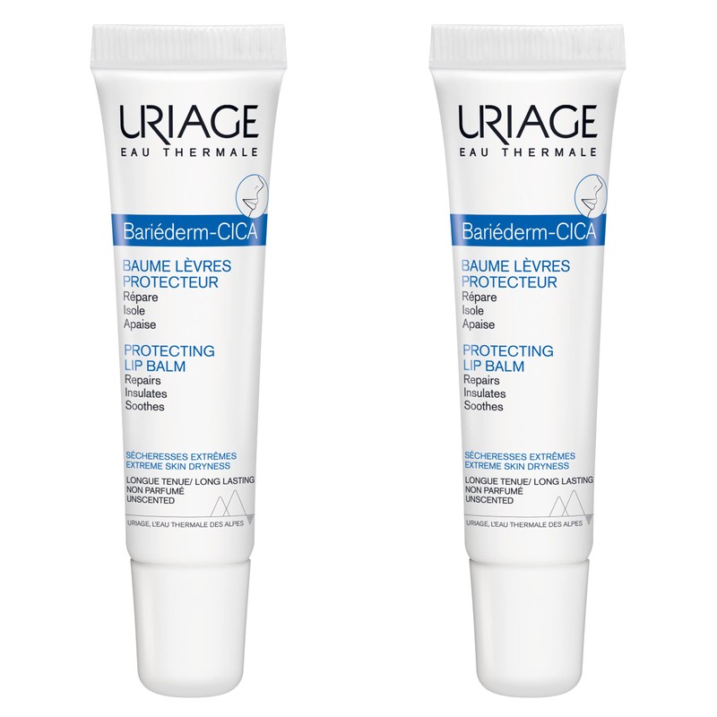 Uriage Bariéderm-Cica Labios Promo Pack x2 - Bálsamo Protector con