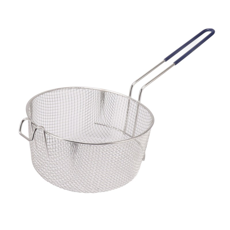 Frying Basket Stainless Steel Long Handle Reusable Rust Resistant Fry