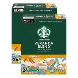 Starbucks Veranda Blend Coffee for K-Cups, 48 Count