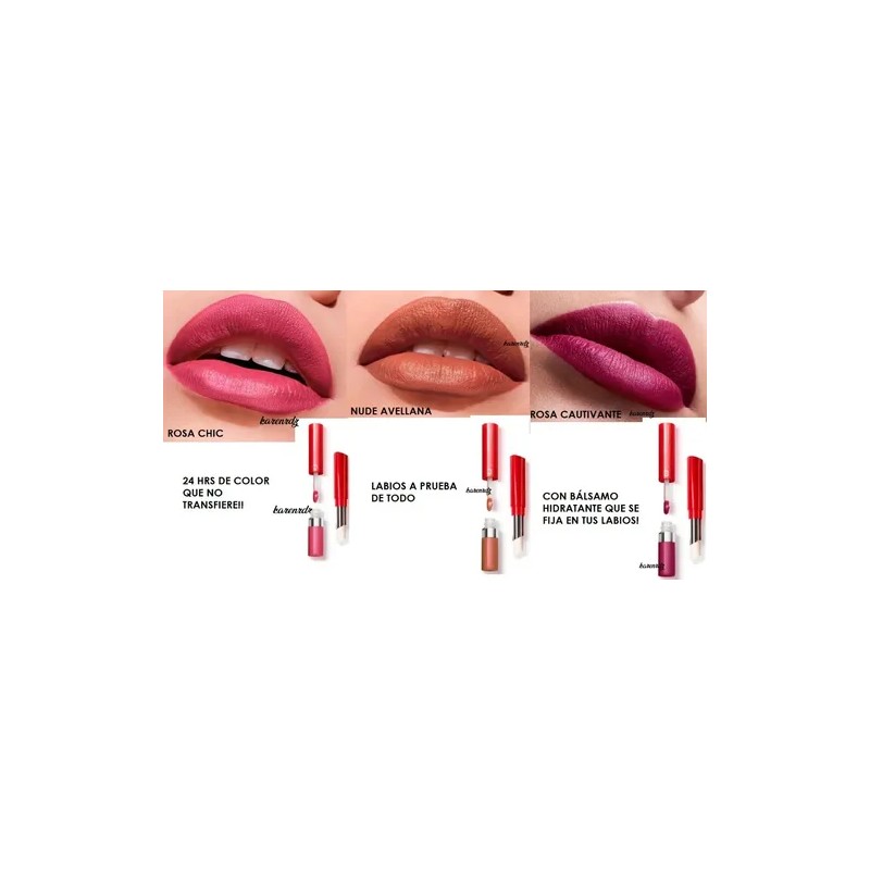 Color Fix Labial Duo Tattoo Esika Indeleble