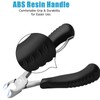 Toenail Clippers for Seniors Thick Nails 4Pc - Long Handle,