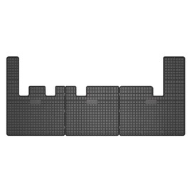 FROGUM EL Toro Rubber Mats All Year Round Set of Car Floor Mats for Ford Tourneo Custom III 2012-2021, for Ford Transit Custom 2012-2021 | Durable Rubber Material | 1.5 cm Protective Edge