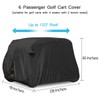 moveland 6 Passenger Golf Cart Storage Cover Compatible with E