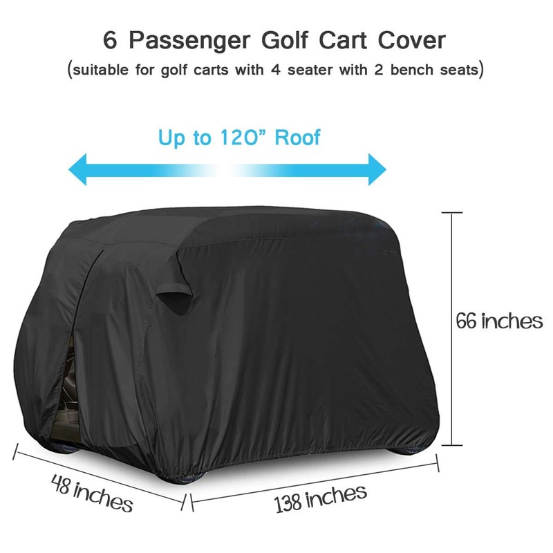 moveland 6 Passenger Golf Cart Storage Cover Compatible with E