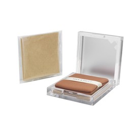 LuckyOpt 200 Face Oil Blotting Sheets with Mirror Travel Box& Puff, Linen Fiber Gentle Oil Control Film Not Destroy Base Makeup Face Oil Absorbing Sheets (Coniferous Tree, Box+Refill total 200 sheets)