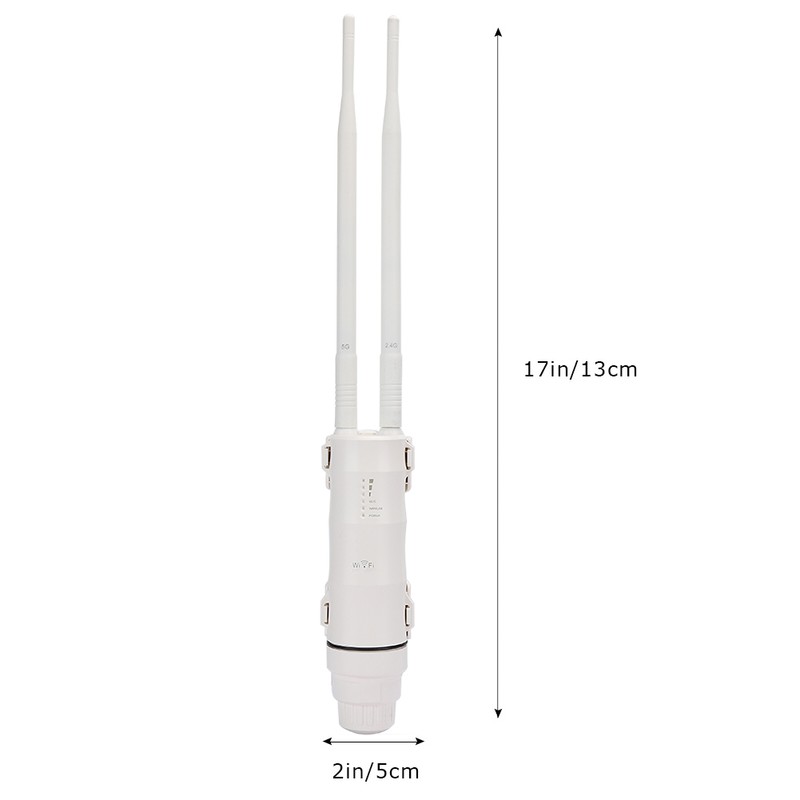 AC600 Outdoor Wifi Repeater AP Dual Band High Power Extender