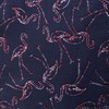 Van Heusen Men's Printed Rayon Sleep Short, Navy/Flamingos, XX-Large