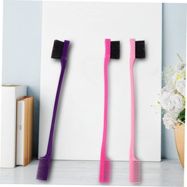 Healeved 24pcs Double-ended Eyebrow Grooming Tool Fine Bristles Hairline Combs for Eyebrow and Mascara Application Makeup Brush for Daily Use and Styling