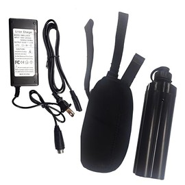 CNBY 14.8V 5000mAh BM5000 + Charger RB-CC4002, Electric Fishing Reel Battery Replace for Daiwa BM2900, BM2300N, BM2000, Replace for Daiwa Tanacom 750 1000 | Shimano Beastmaster 9000 | Leobritz 500j