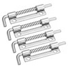 uxcell Spring Loaded Latch Pin, 4Pcs 3.35" - 304 Stainless
