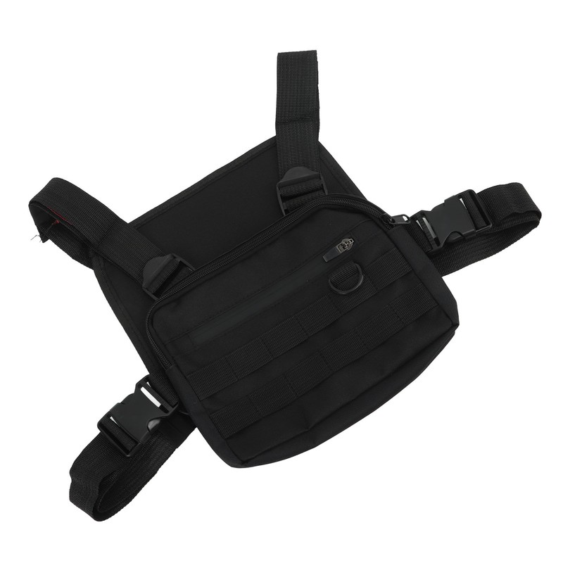Chest Rig Waterproof Oxford Cloth Adjustable Shoulder Strap Pouch Vest