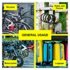 [2PCE] Handy Hardware Steel Security Cable, Heavy-Duty Theft Protection for