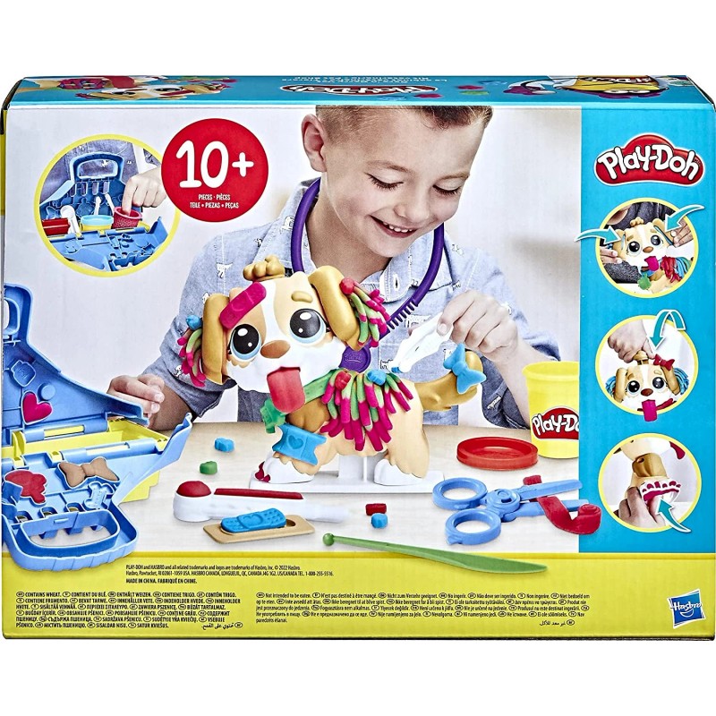 Play-Doh Care 'N Carry Vet Playset for Kids 3 Years
