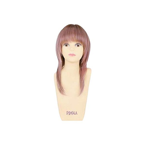 Graduated Color Wig Neo-Short Wolf CTA-105-CTGL Heat Resistant Gray Lavender