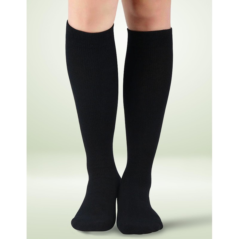 +MD 3 Pairs Light Compression Socks for Women & Men,Viscose