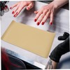 FOMIYES Nail Arm Rest Cushion Soft Pu Nail Table Pad