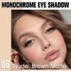 HHLTOH Light Nude Single Matte Eyeshadows Makeup, Neutral Powde Eye