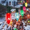 Egcol C7 Clear Multicolor Christmas Lights 25 Feet Christmas String