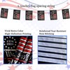 KERDA 250th Anniversary USA Flag Banner,250 Birthday Flags Bunting We