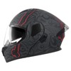 SPARK Adult Modular Motorcycle Helmet Dot Certified Flip-Up Dual Visor