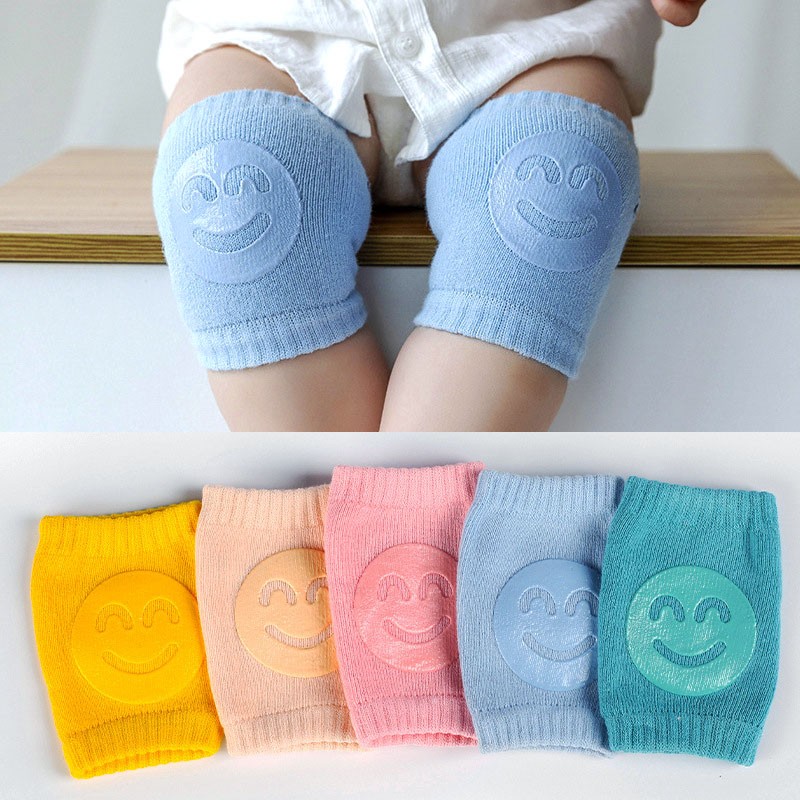 Baby Knee Pads for Crawling – Soft Cotton Non-Slip Protection