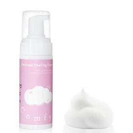 PurComfy Espuma calmante perineal para el cuidado posparto, espuma refrescante posparto con extracto de camelia japonesa para después del parto, 147 ml