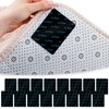 elzle Antiscivolo per Tappeti, 16 Pezzi Tappeto Gripper, Lavabili e