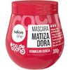 Salon Line - Linha #ToDeCacho (Matizadora) - Mascara Vermelho Cereja 300 Gr - (#ImWithCurls (Brassiness) - Cherry Red Mask Net 10.58 Oz)
