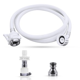 Washing Machine Water Inlet Hose, (Burst Proof) Water Connection Inlet Supply Lines,Accessories For Portable Washing Machine… (6.5 FT)
