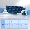 MageGee Portable 60% Mechanical Gaming Keyboard, MK-Box LED Backlit Compact