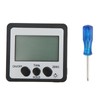 Digital Inclinometer with Backlight Magnetic 4x90° Electronic Protractor IP54 Waterproof