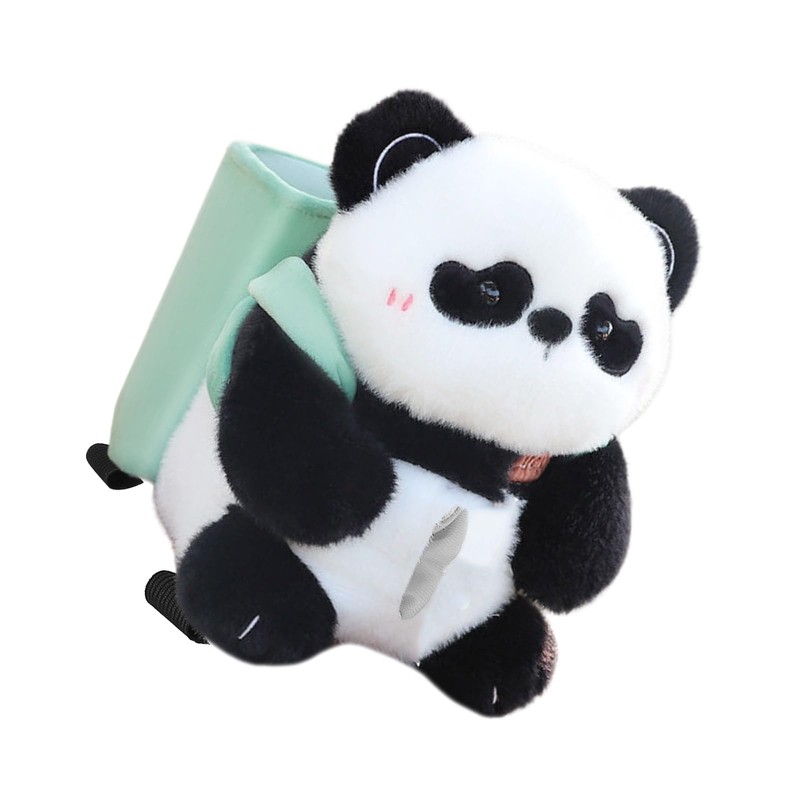 HUANGGG Car Mounted Tissue Box 2 in 1 Cartoon Plush