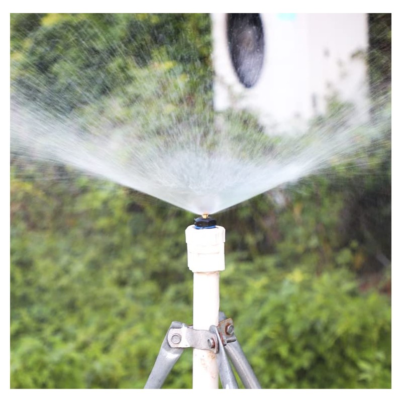 La Farah 10pcs Atomizing Sprinkler Nozzle,1/2 inch Garden Misting Emitters