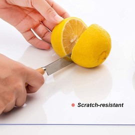 Transparent Desk Mat for Office, Heat Resistant, Large Desk Mat, Waterproof, Non-Slip, for Office, Home, PVC, 60 x 30 cm