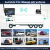 Wireless Digital Reversing Camera Set, AHD Reversing Camera IP69 Waterproof