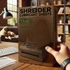 Paper Shredder Lubricant sheets-24 Sheets,A5